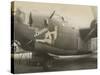 Nose Art on a B24 Liberator, c.1945-null-Stretched Canvas