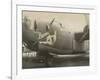 Nose Art on a B24 Liberator, c.1945-null-Framed Photo