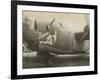 Nose Art on a B24 Liberator, c.1945-null-Framed Photo