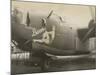 Nose Art on a B24 Liberator, c.1945-null-Mounted Photo