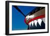 Nose Art on a Curtiss P-40E Warhawk-null-Framed Photographic Print