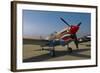 Nose Art on a Curtiss P-40E Warhawk-null-Framed Photographic Print