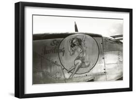 Nose Art, Pin-Up-null-Framed Art Print