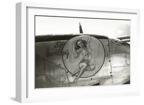 Nose Art, Pin-Up-null-Framed Art Print