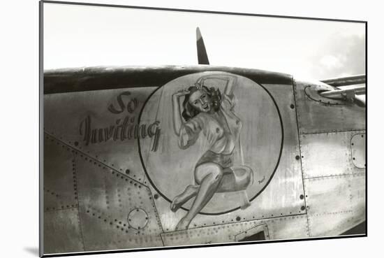 Nose Art, Pin-Up-null-Mounted Art Print