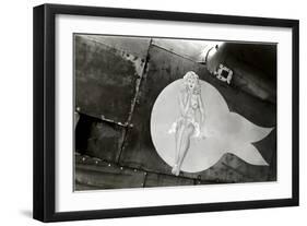 Nose Art, Pin-Up-null-Framed Art Print