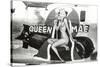 Nose Art, Queen Mae, Pin-Up-null-Stretched Canvas