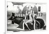 Nose Art, Queen Mae, Pin-Up-null-Framed Art Print