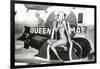 Nose Art, Queen Mae, Pin-Up-null-Framed Art Print