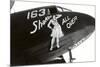 Nose Art, Shake All Over, Hula Girl-null-Mounted Premium Giclee Print