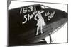 Nose Art, Shake All Over, Hula Girl-null-Mounted Art Print