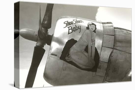 Nose Art, Shoo Shoo's Baby, Pin-up-null-Stretched Canvas