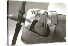 Nose Art, Shoo Shoo's Baby, Pin-up-null-Stretched Canvas