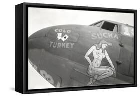 Nose Art, Sucka, Pin-Up-null-Framed Stretched Canvas