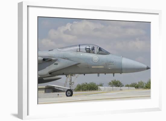 Nose Cone of a Royal Saudi Air Force F-15C-Stocktrek Images-Framed Photographic Print