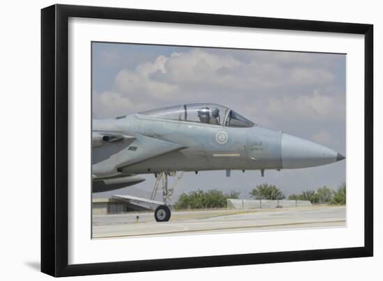 Nose Cone of a Royal Saudi Air Force F-15C-Stocktrek Images-Framed Photographic Print