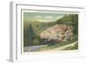 Nose-End Rock, Blue Ridge Parkway, Linville-null-Framed Art Print