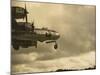 Nose of a B-29 Bomber Landing at an Airfield in Guam in 1945-null-Mounted Photo