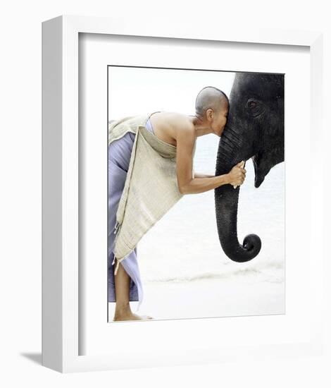 Nose to Nose, Thailand-David Trood-Framed Art Print