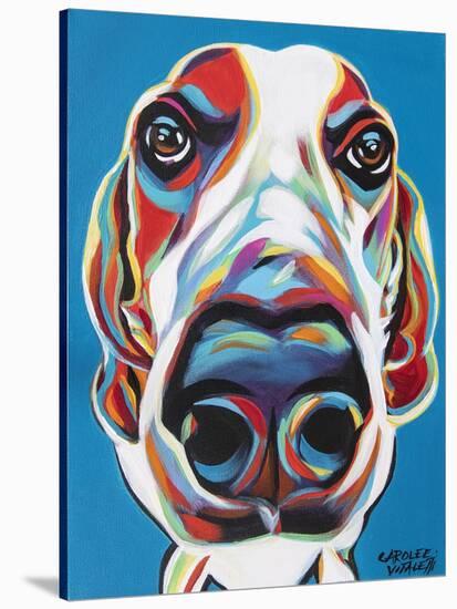 Nosey Dog I-Carolee Vitaletti-Stretched Canvas