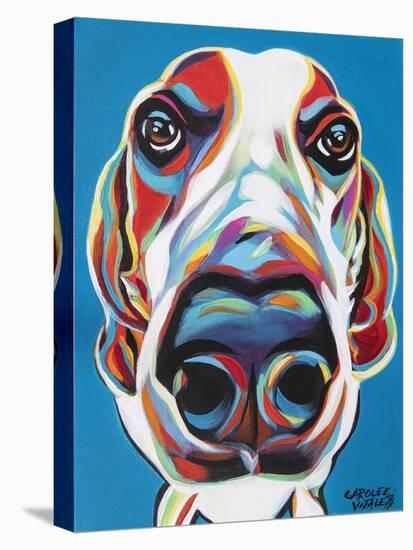 Nosey Dog I-Carolee Vitaletti-Stretched Canvas