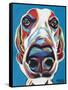 Nosey Dog I-Carolee Vitaletti-Framed Stretched Canvas
