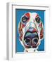 Nosey Dog I-Carolee Vitaletti-Framed Art Print