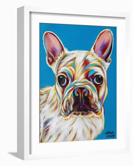 Nosey Dog III-Carolee Vitaletti-Framed Art Print