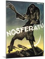 Nosferatu, 1922-null-Mounted Poster