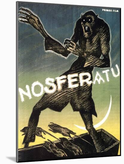 Nosferatu, 1922-null-Mounted Poster