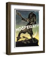 Nosferatu, a Symphony of Horror, 1922-null-Framed Art Print