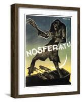 Nosferatu, a Symphony of Horror, 1922-null-Framed Art Print