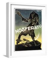 Nosferatu, a Symphony of Horror, 1922-null-Framed Art Print