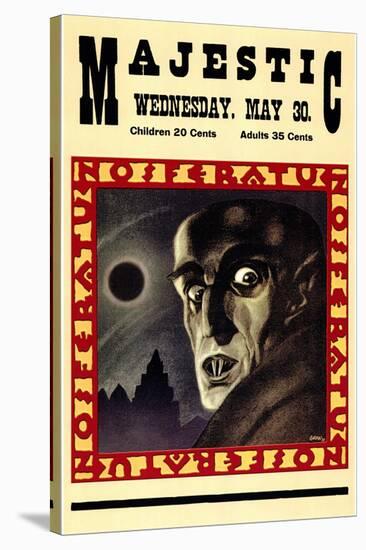 Nosferatu, a Symphony of Horror, 1922-null-Stretched Canvas