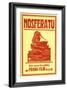 Nosferatu, a Symphony of Horror, German Movie Poster, 1922-null-Framed Art Print