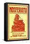 Nosferatu, a Symphony of Horror, German Movie Poster, 1922-null-Framed Stretched Canvas