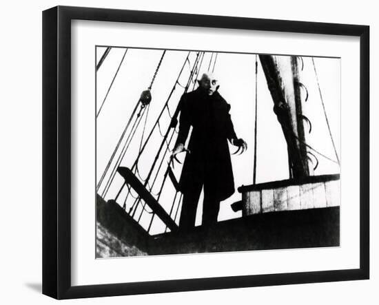 Nosferatu, Max Schreck, 1922-null-Framed Photo