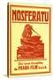 Nosferatu Movie Max Schreck 1922 Poster Print-null-Stretched Canvas