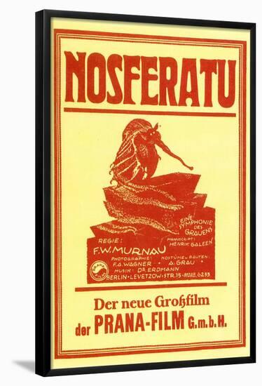 Nosferatu Movie Max Schreck 1922 Poster Print-null-Framed Poster