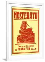 Nosferatu Movie Max Schreck 1922-null-Framed Art Print