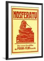 Nosferatu Movie Max Schreck 1922-null-Framed Art Print