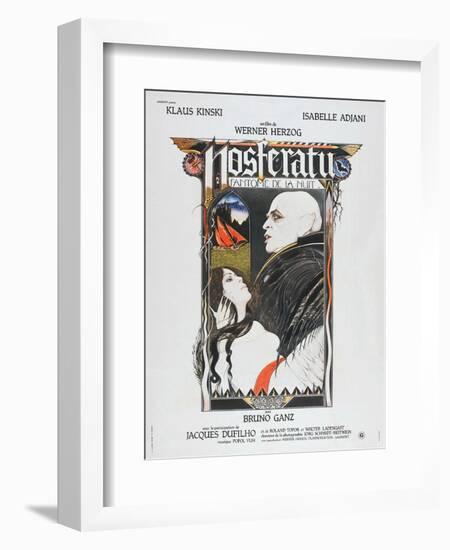 NOSFERATU THE VAMPYRE (aka  NOSFERATU FANTOME DE LA NUIT)-null-Framed Art Print