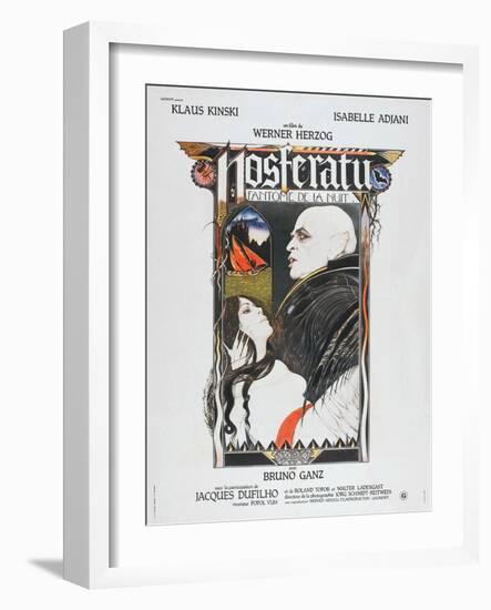 NOSFERATU THE VAMPYRE (aka  NOSFERATU FANTOME DE LA NUIT)-null-Framed Art Print