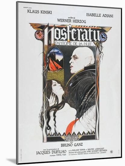 NOSFERATU THE VAMPYRE (aka  NOSFERATU FANTOME DE LA NUIT)-null-Mounted Art Print