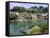 Noss Mayo, South Coast, Devon, England, UK-Roy Rainford-Framed Stretched Canvas