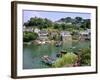 Noss Mayo, South Coast, Devon, England, UK-Roy Rainford-Framed Photographic Print