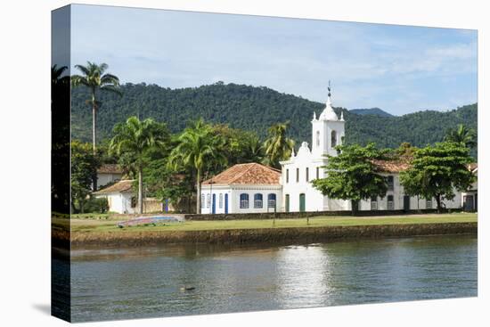 Nossa Senhora Das Dores Chapel, Paraty, Rio De Janeiro State, Brazil, South America-Gabrielle and Michel Therin-Weise-Stretched Canvas