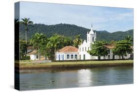 Nossa Senhora Das Dores Chapel, Paraty, Rio De Janeiro State, Brazil, South America-Gabrielle and Michel Therin-Weise-Stretched Canvas
