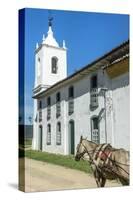 Nossa Senhora Das Dores Chapel, Paraty, Rio De Janeiro State, Brazil, South America-Gabrielle and Michel Therin-Weise-Stretched Canvas