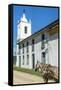 Nossa Senhora Das Dores Chapel, Paraty, Rio De Janeiro State, Brazil, South America-Gabrielle and Michel Therin-Weise-Framed Stretched Canvas